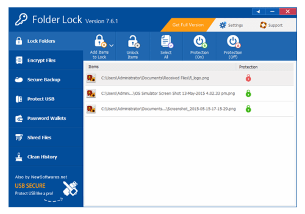 folder locker 7.6.4 serial key